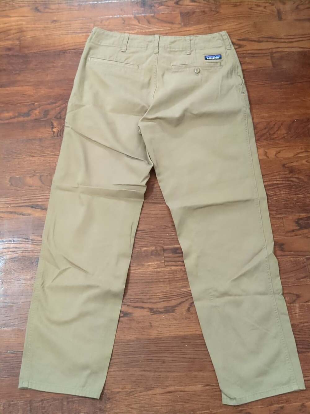 Patagonia Organic Cotton Pants Size 32x30 Tan Chinos